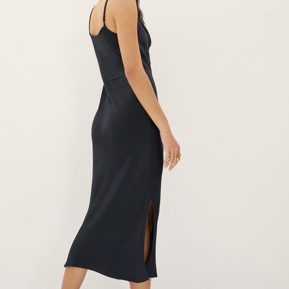 Elyse Bias Cut Midi Dress - Picture 3 of 8